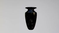 Yadira Black Vase