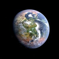 Earth-like Planet 2 - Alien Planet 12k