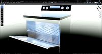 Induction oven