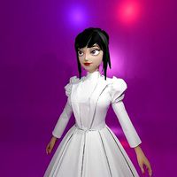 Girl Model no Rigged