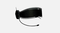 SciFi Glasses H04 Black Grid - Character Design Fashion