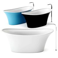 Flut by Gsg Ceramic Design Bathtub