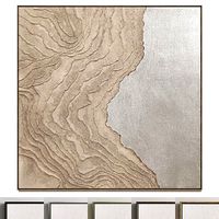 Plaster two square photo frames 34