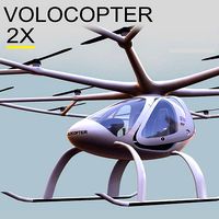 Autonomous EVTOL Air Taxi Volocopter