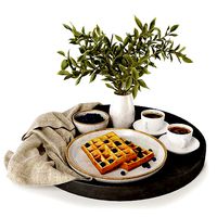 Breakfast on a tray w004