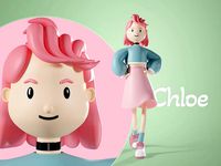 Chloe 3D Character woman