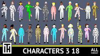 characters 3 18
