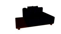 LARCO - CHAISE ROTUND (BASE ALONGADA DE 50cm)