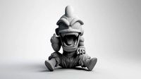 Majin Kid Buu Middle finger 3D Printed Model | 3D