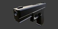 Glock17 Low-poly