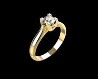 Ring solitarie