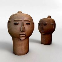 Clay Heads by Neguinha and Nanai - Cabeca de Barro