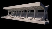 GHANA INDEPENDENCE SQUARE BENCH