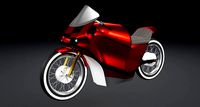 electro motocycle IZH model