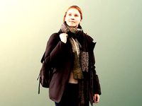 Summer 11660 - woman coat autumn winter rainy shopping backpack