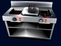 INDUSTRIAL KITCHEN FRENCHFRIES UNIT
