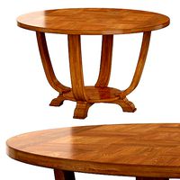 Rosewood Palissandre Parquetry Coffee Table