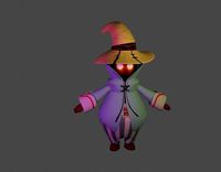 character Vivi Ornitier - fire magician