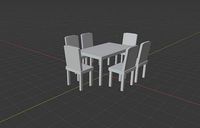 Simple Dining table