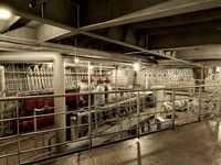 Vessel engine compartment