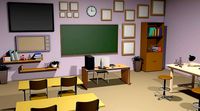 Physics room and laboratory