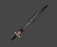 Sword Diamond Eye Low Poly