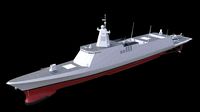 Korean KDDX destroyer DSME 8000