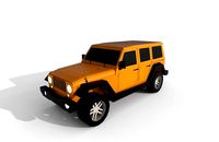 Jeep Wrangler 2017 -1943 poly - 7 Diffirent Colour