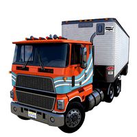 Industrial cabover van trailer