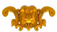 Baroque moldure deco
