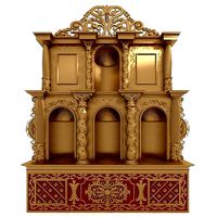 Baroque hispanic american  retable