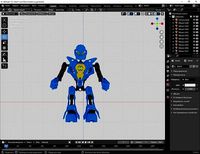 Hero Factory - Mark Surge 3d model