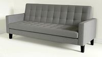 VEHKOO Fabric Sofa Bed Light Grey