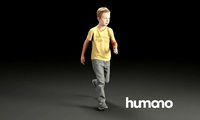 Humano Walking young boy 0910