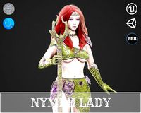 Nymph Lady - Game Ready