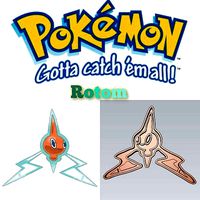 Amazing Pokemon Rotom Cookie Cutter Stamp Cake Decorating