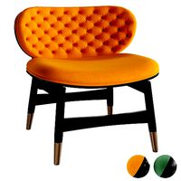 Homary-Accent Chair Leath-aire Upholstered Chair