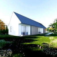 Bungalow 3 - Created with fully parametric Revit Families