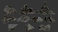 rocks
