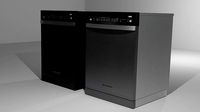 Brastemp dishwasher in black color