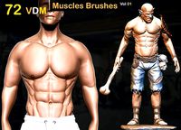 72 VDM Muscles Brushes Vol 01