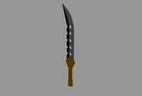 Meliodas Sword Low Poly