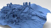 Ancient City Sahara 3D model