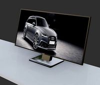 Monitor on table