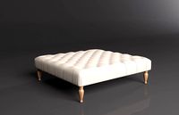 BENNETT SQUARE OTTOMAN 3D models