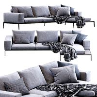 Lifesteel Sofa By Flexform