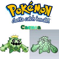 Amazing Pokemon Cacnea Cookie Cutter Stamp Cake Decorating