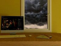 Rainy scene