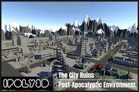 The City Ruins - LowPoly Post Apocalyptic Environment