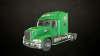 Semi Truck Tractor - Green